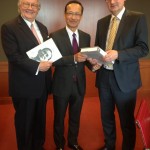 Ambassador Apichart with Mr. De May and Mr. De Smet
